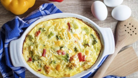 Baked Cheesy Omelette