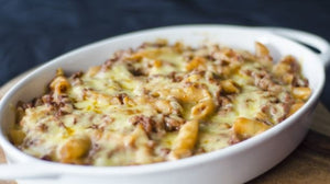 Baked Meaty and Cheesy Penne