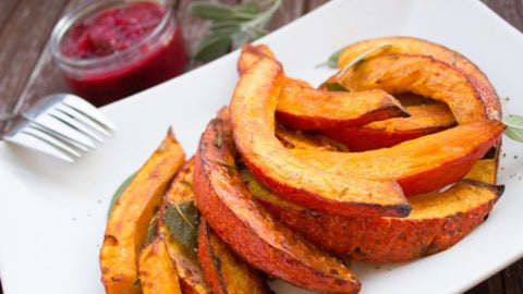 Garlic Sweet Potato Wedges