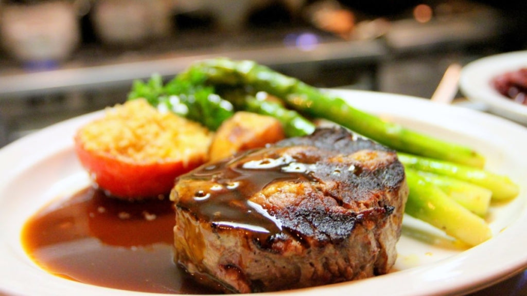 Grilled Chuck Steak with Homemade Barbecue Sauce