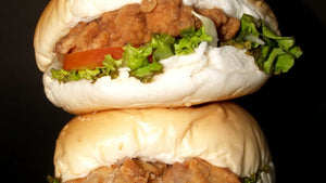 Homemade Chicken Fillet Burger