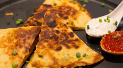 Cheesy Bacon Quesadilla