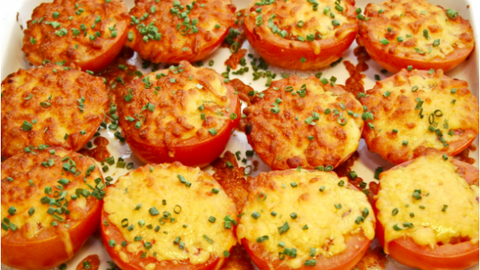 Cheesy Baked Tomato