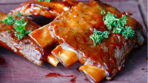 Slow-cooked BBQ Baby Back Ribs