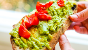 Fresh Avocado Toast with Tomatoes