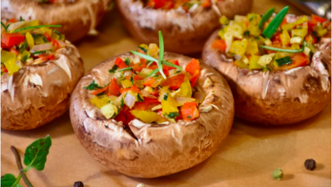 Baked Stuffed Mushrooms