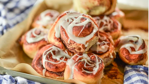 Frosted Cinnamon Rolls