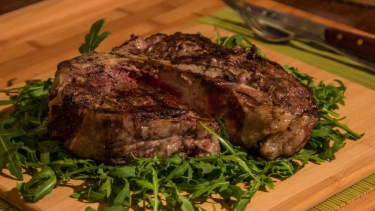 Seared T-bone Steak