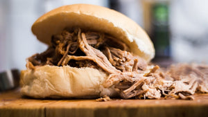 Slow-cooked Pulled Pork Bun