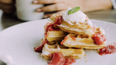 Strawberry Waffles
