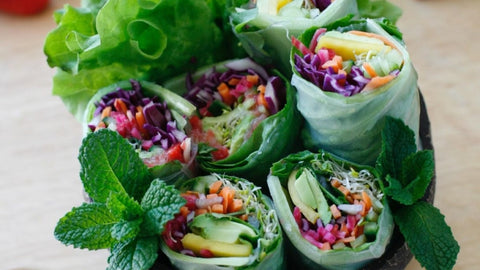 Steamed Meatless Cabbage Rolls