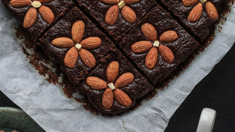 Vegan Almond brownies