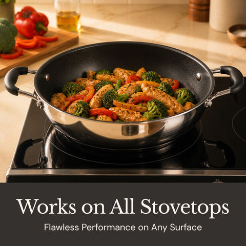 Non-Toxic Ceramic Nonstick Everyday Pan (9 inch)