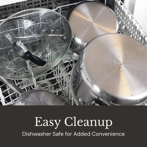 Essential Stainless Steel Saucepan (Tri-Ply)