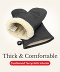 Extra thick oven mitts
