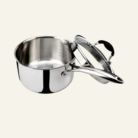 Tri-Ply Stainless Steel Saucepan