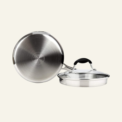 Tri-Ply Stainless Steel Saucepan