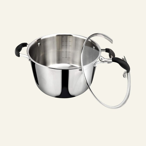 Tri-ply Stainless Steel Multipurpose Pot