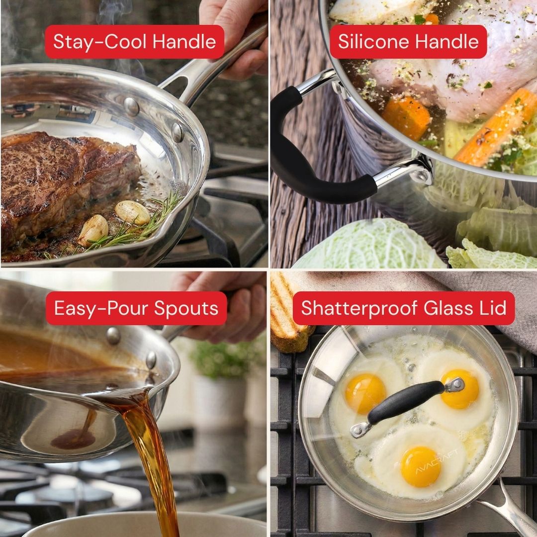 Avacraft The Essentials Cookware Set - Thumbnail 2
