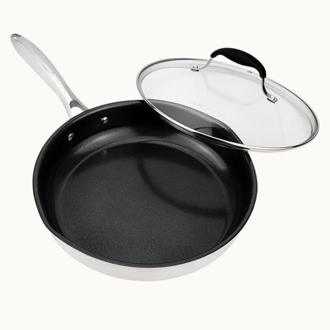 Ceramic Nonstick Frying Pan with Lid