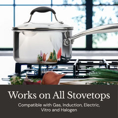 The Essentials Stainless Steel Cookware Set (10 Piece)