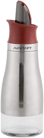 Load image into Gallery viewer, AVACRAFT Glass and Stainless Steel Oil Dispenser with Automatic Open Close Pouring Spout, 10 Oz (OC2)
