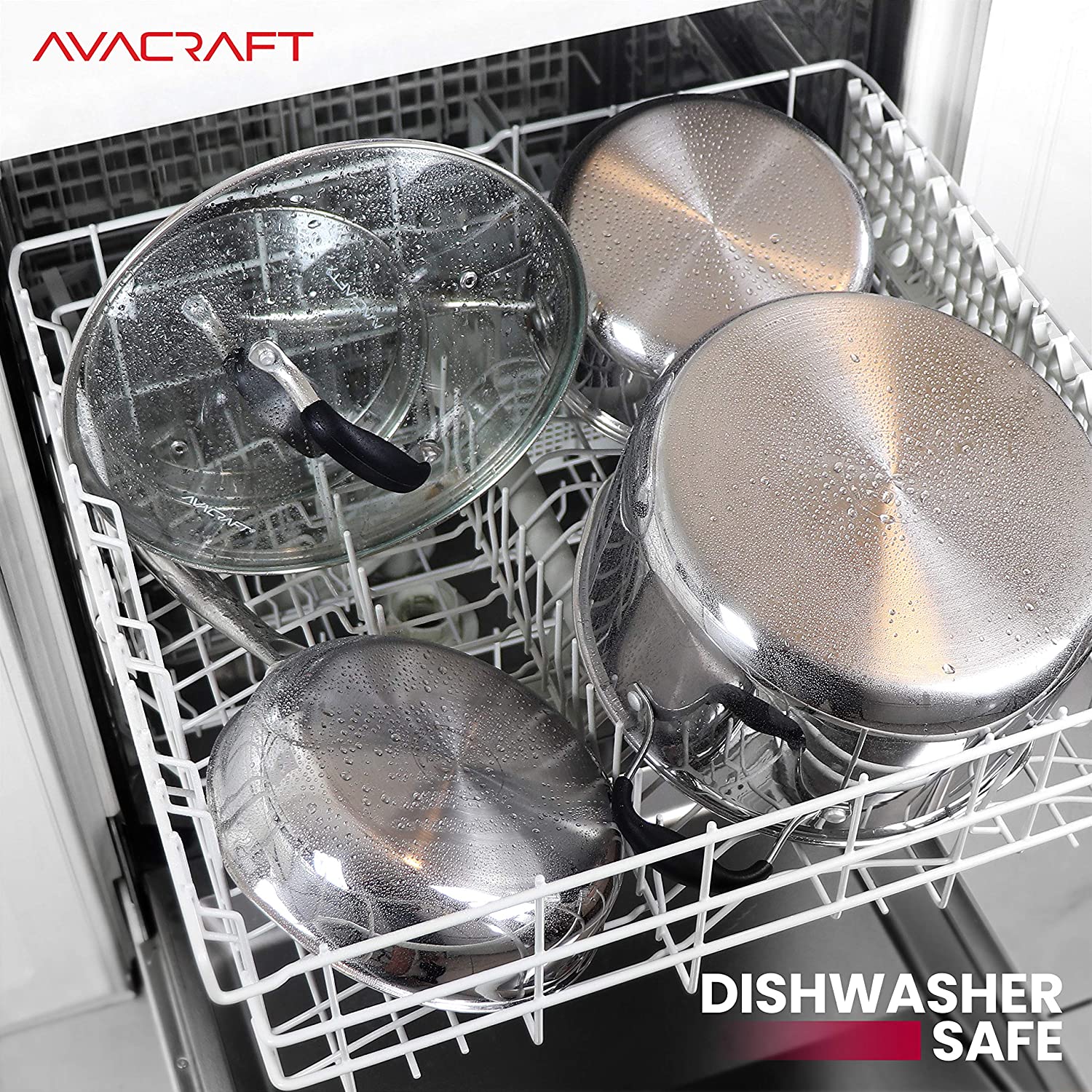  AVACRAFT Premium Ceramic Non Stick Cookware Set, 100